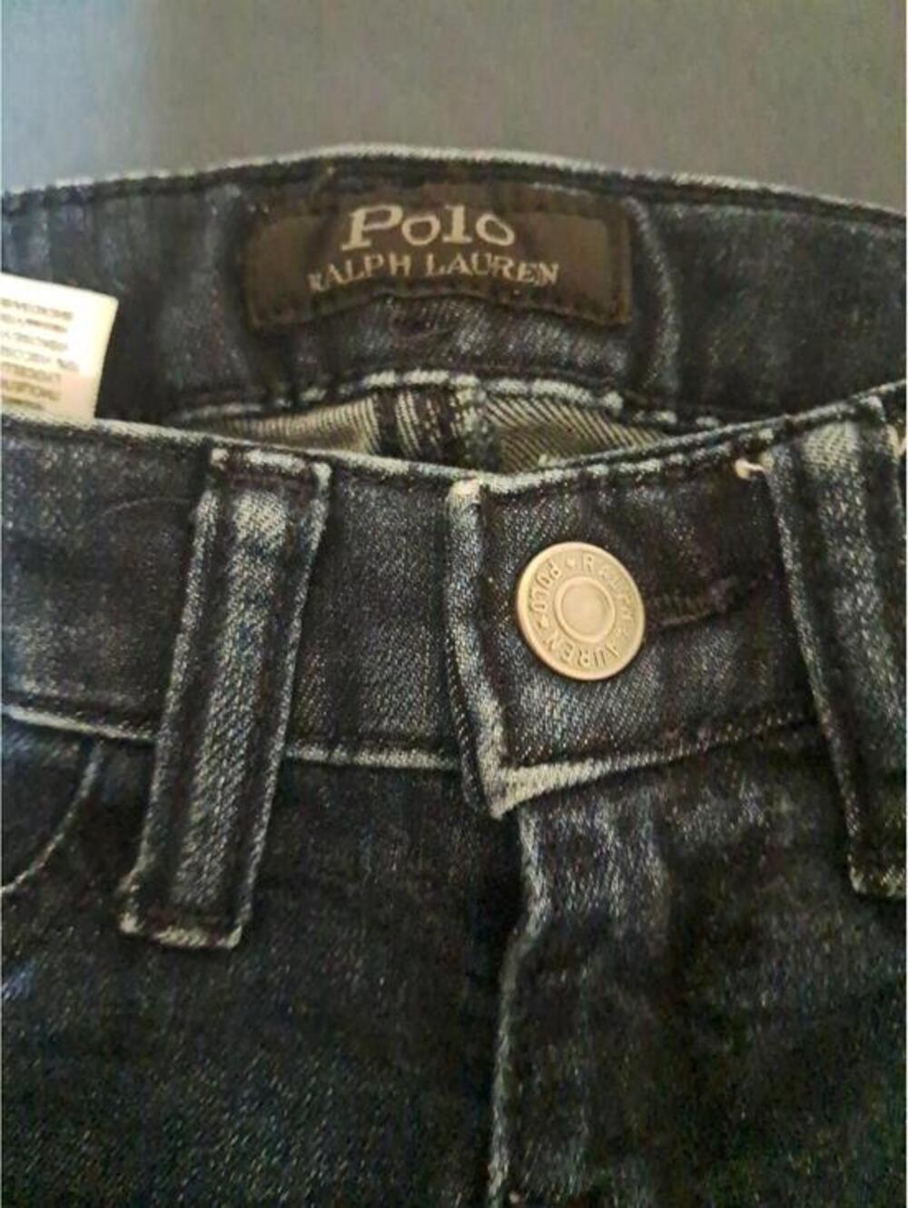 Polo Ralph Lauren girls Size 3t Jeans Blue Denim‎ Straight Leg - Picture 2 of 7